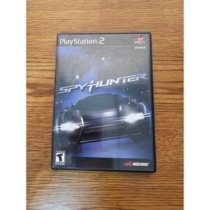 Spy Hunter PlayStation 2 PS2 Game Disc Case Manual Complete
